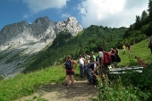 115 sostiamo alla Malga Alta di Voia